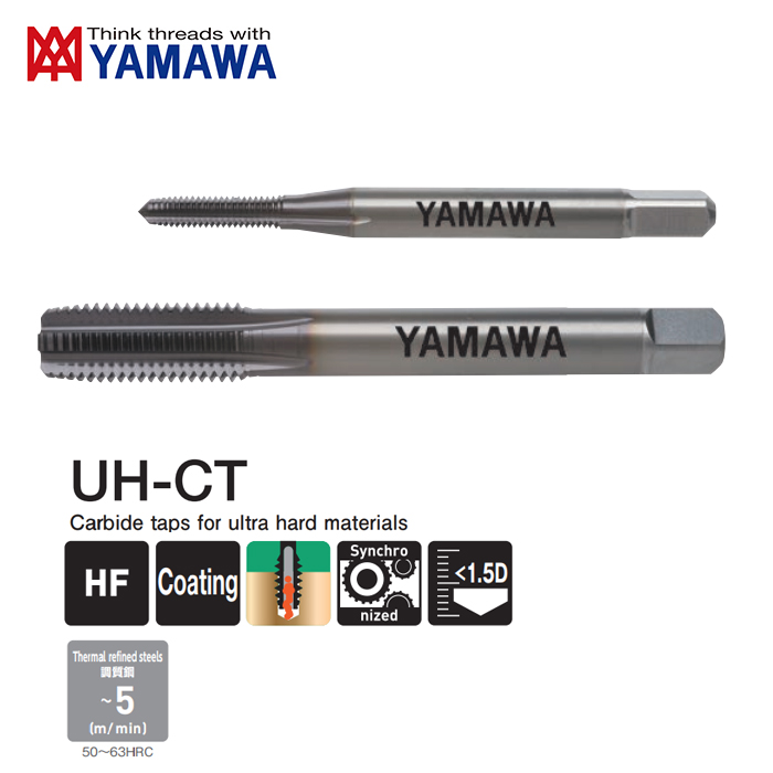 Mũi Taro Hợp Kim Carbide UH-CT P4 M16x1.5 5P YAMAWA UHCS016O5