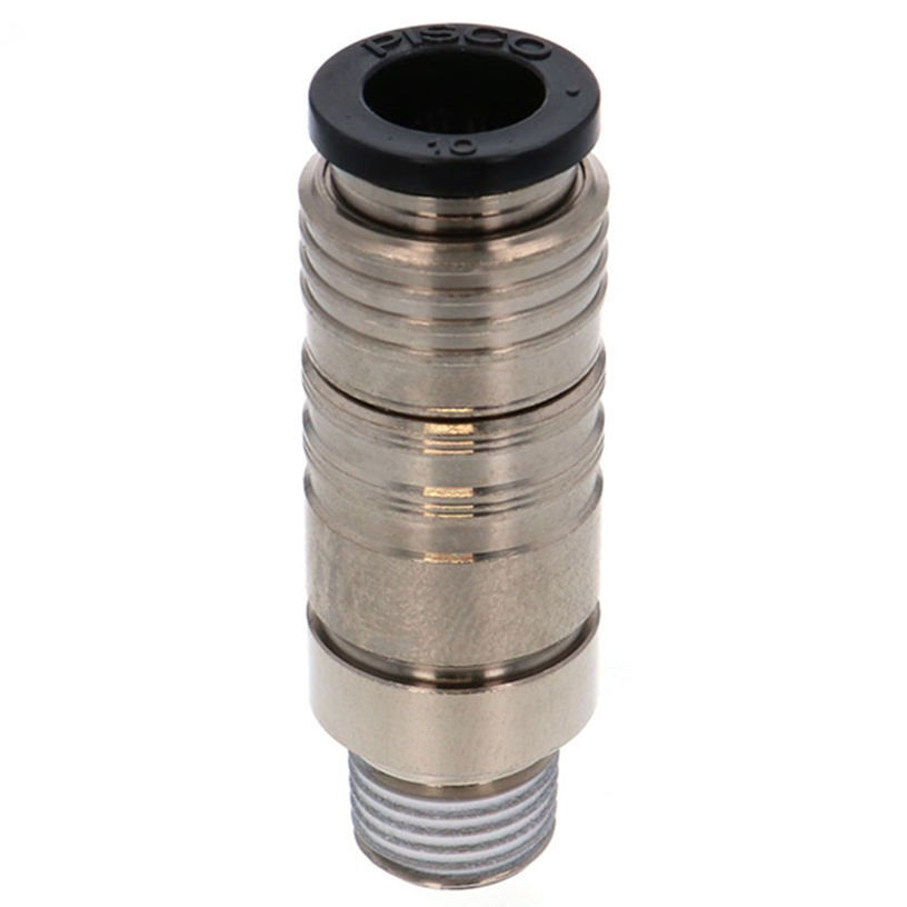 Bộ Đầu Nối Nhanh Ống Dẫn Điều Khiển Nhiệt Độ Khuôn Đúc Dạng Thẳng Pisco AKC10-1202