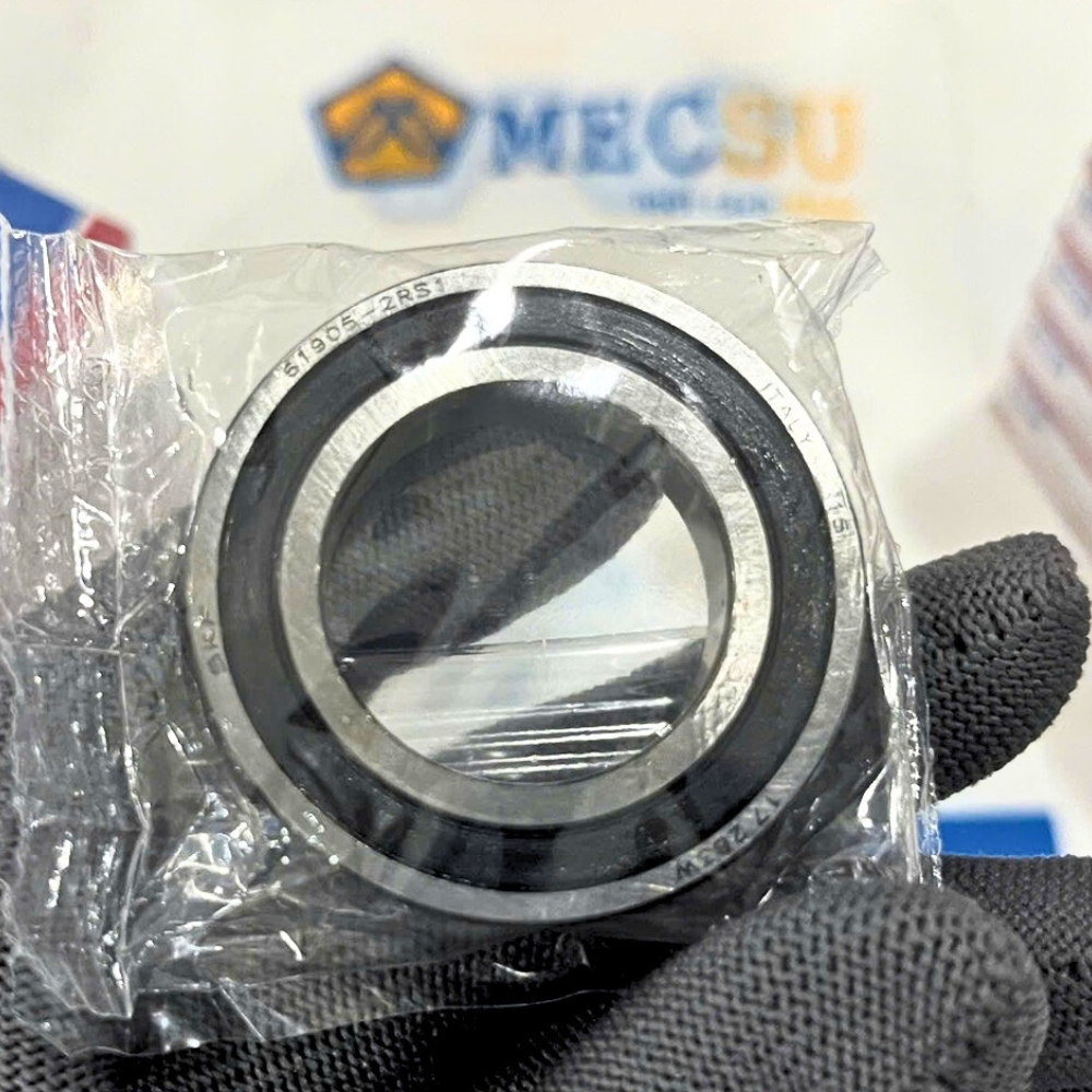 Vòng Bi Cầu Rãnh Sâu SKF 61905-2RS1 (25x42x9) Phốt Cao Su NBR Tiếp Xúc (Hai Bên) - Chính Hãng, Giá Tốt SKF