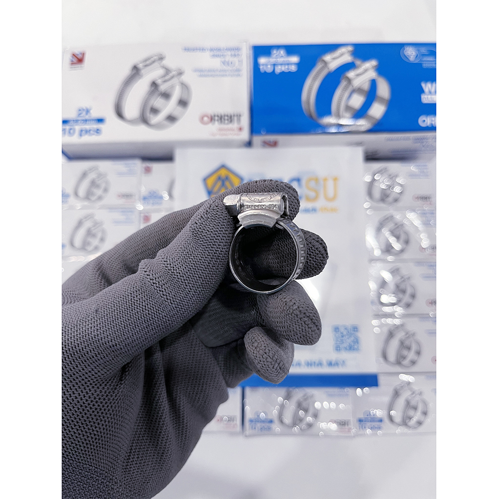 Đai Siết Cổ Dê Inox 304 Orbit 13-20mm Chính Hãng - Ảnh 7