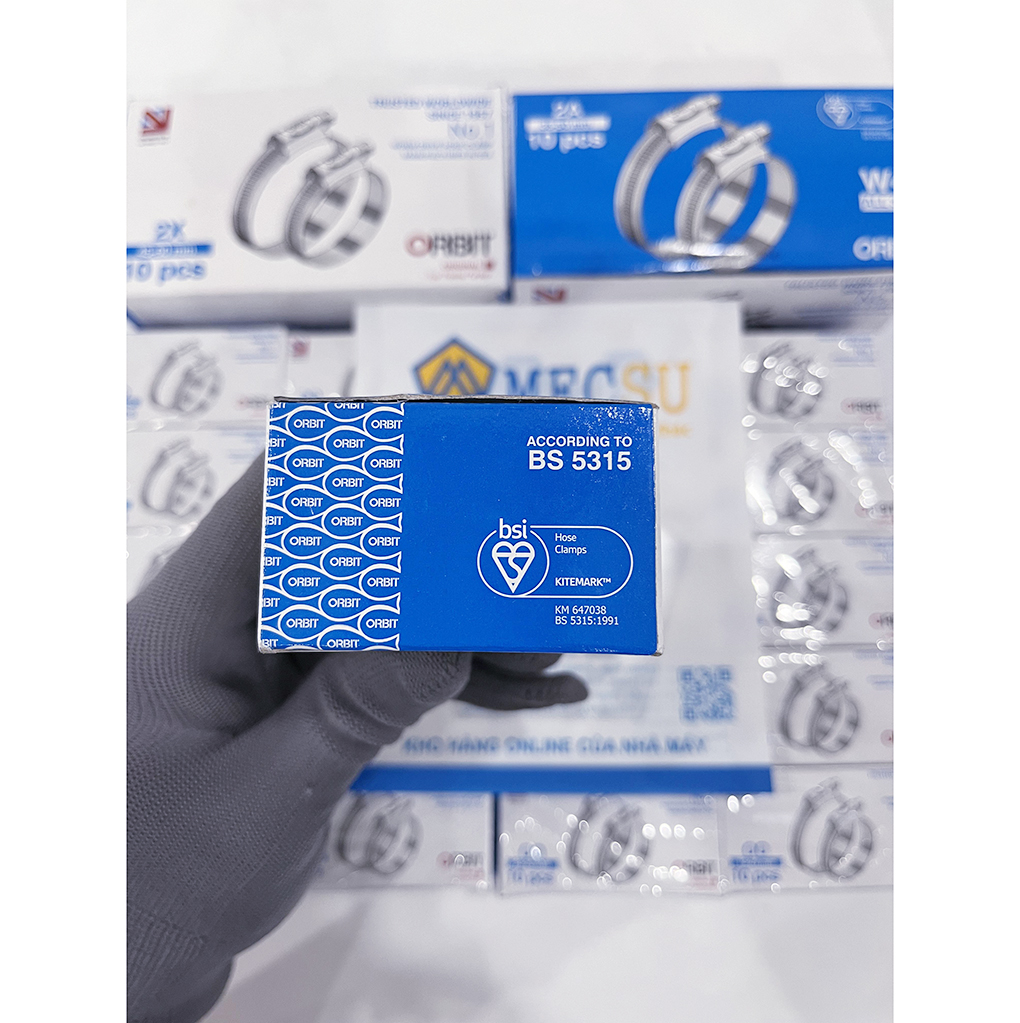 Đai Siết Cổ Dê Inox 304 Orbit 13-20mm Chính Hãng - Ảnh 9