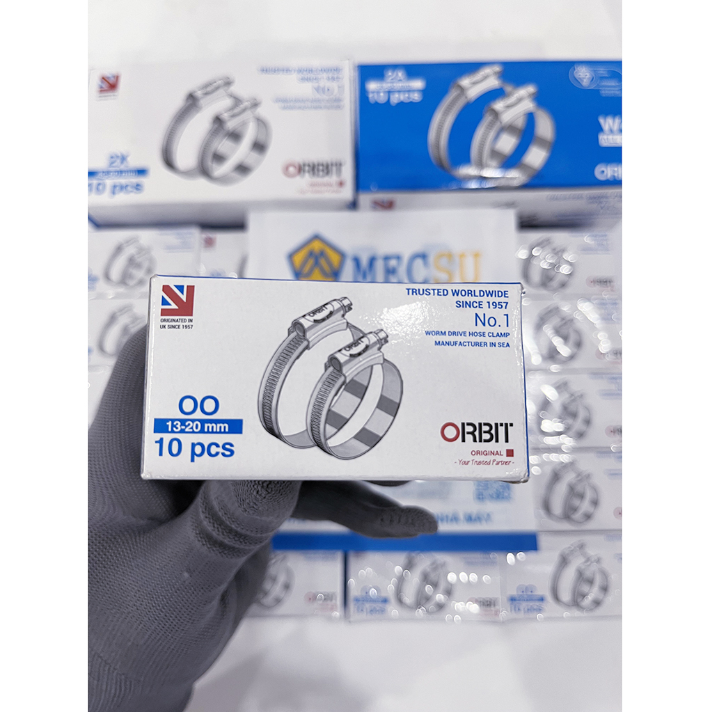 Đai Siết Cổ Dê Inox 304 Orbit 13-20mm Chính Hãng - Ảnh 10
