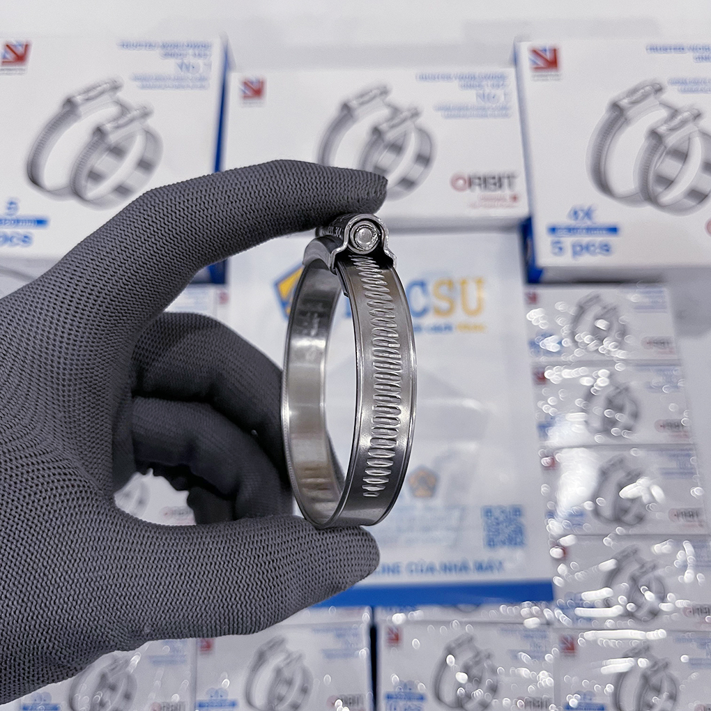 Đai Siết Cổ Dê Inox 304 Orbit 45-60mm Giá Rẻ - Ảnh 6