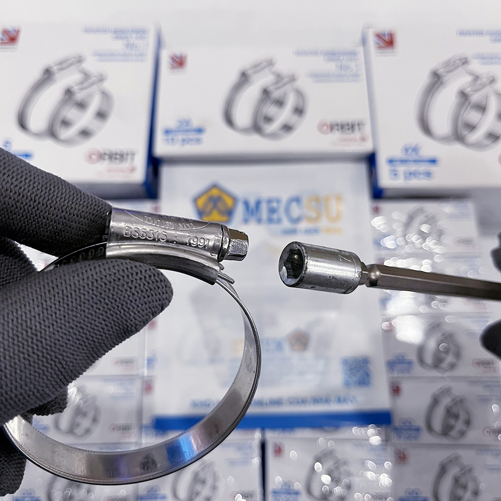 Đai Siết Cổ Dê Inox 304 Orbit 45-60mm Giá Rẻ - Ảnh 9