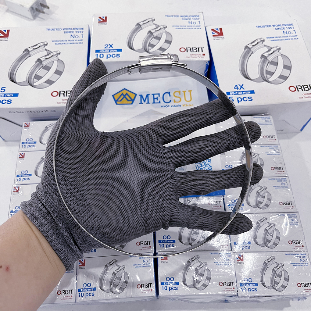 Đai Siết Cổ Dê Inox 304 Orbit 130-150mm Chính Hãng - Ảnh 2