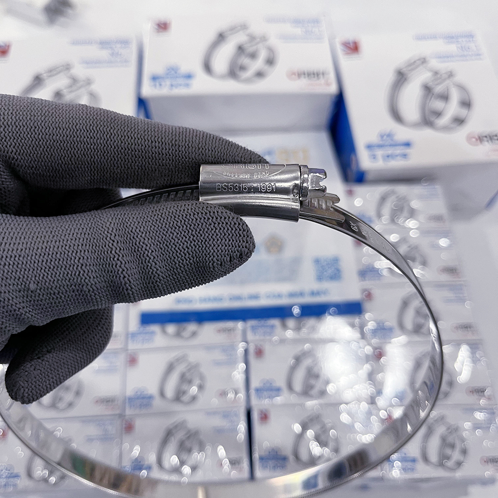 Đai Siết Cổ Dê Inox 304 Orbit 130-150mm Chính Hãng - Ảnh 5