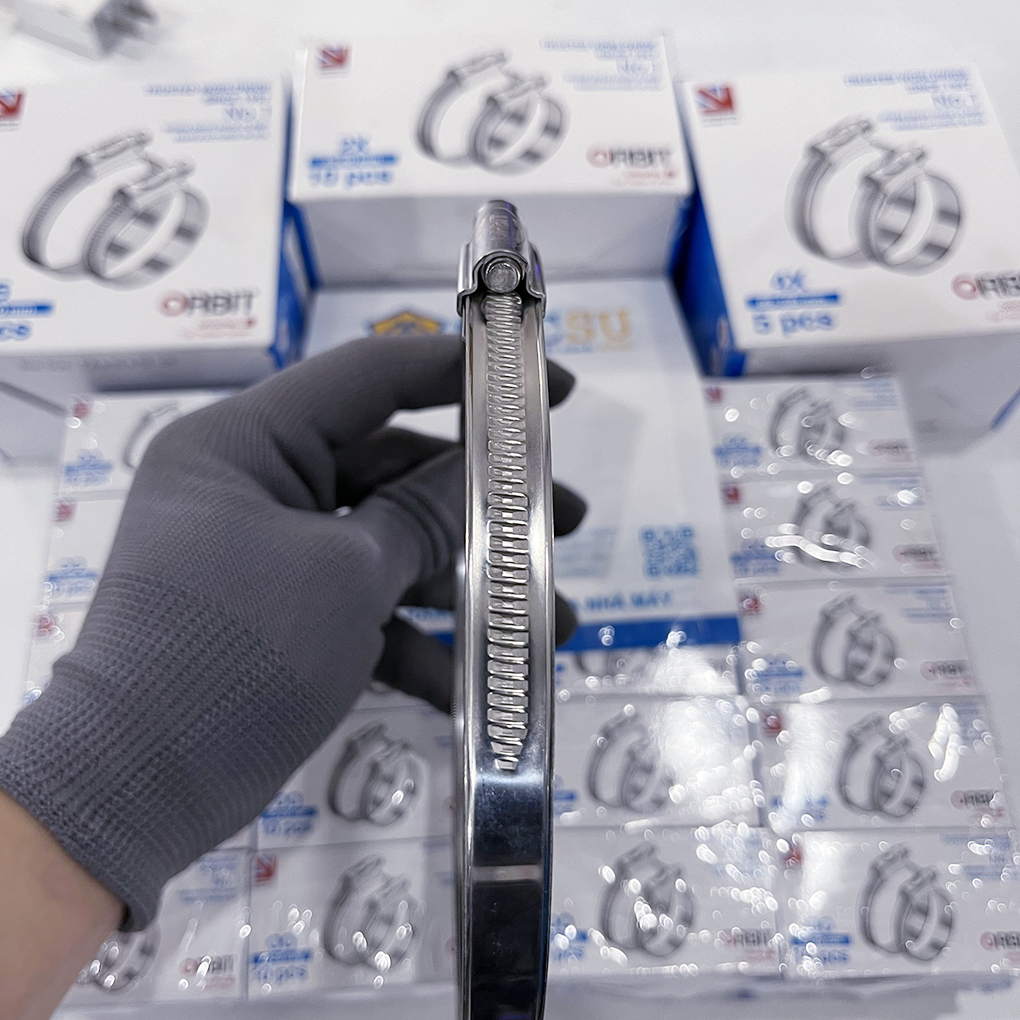 Đai Siết Cổ Dê Inox 304 Orbit 130-150mm Chính Hãng - Ảnh 7