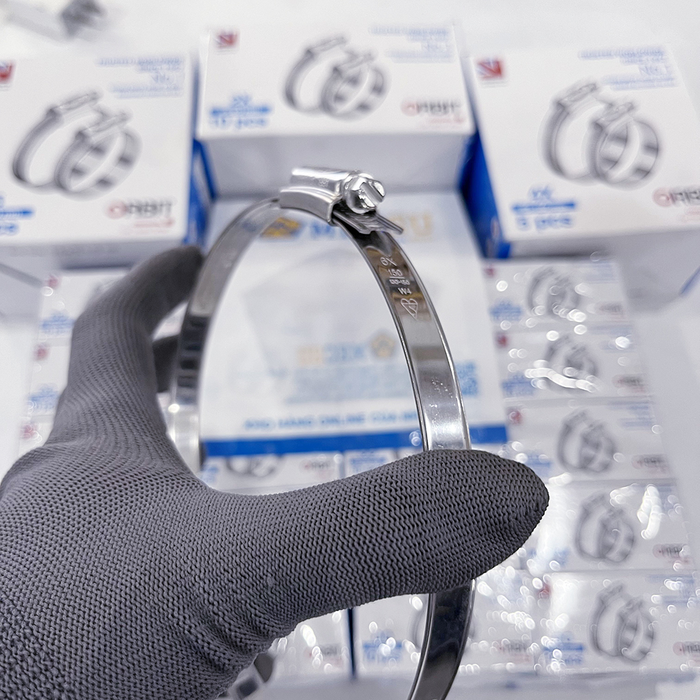 Đai Siết Cổ Dê Inox 304 Orbit 130-150mm Chính Hãng - Ảnh 8