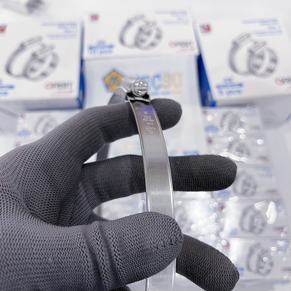 Đai Siết Cổ Dê Inox 304 Orbit 150-180mm Giá Rẻ - Ảnh 9