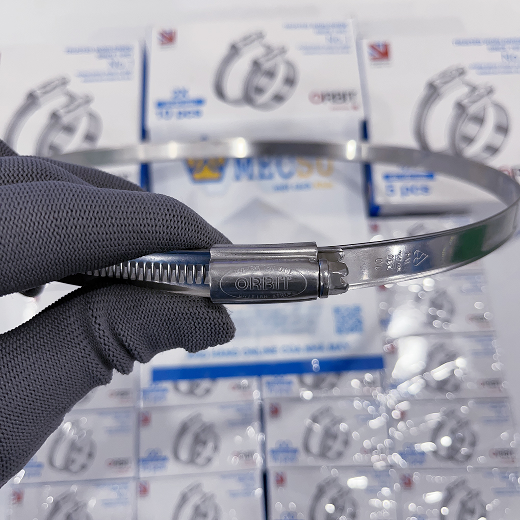 Đai Siết Cổ Dê Inox 304 Orbit 190-230mm Chính Hãng - Ảnh 6