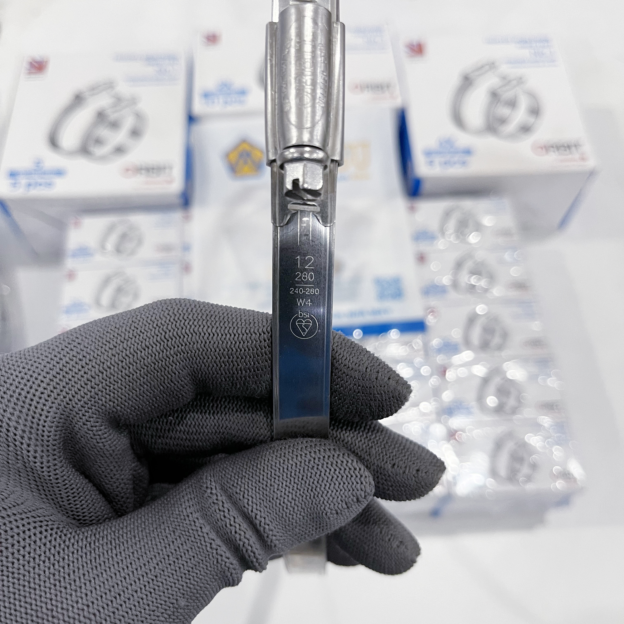 Alternative view of Đai Siết Cổ Dê Inox 304 Orbit 240-280mm Chất Lượng