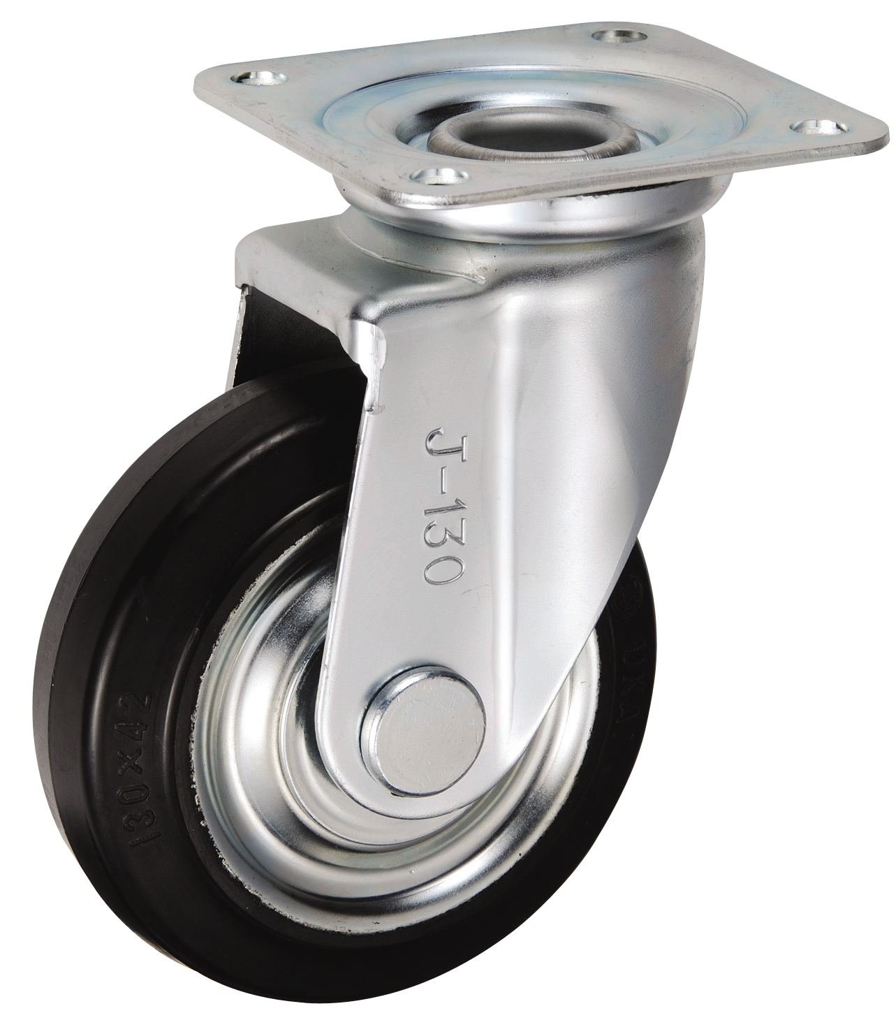 Bánh Xe Cao Su Xoay Không Phanh D130 UKAI SJ-130