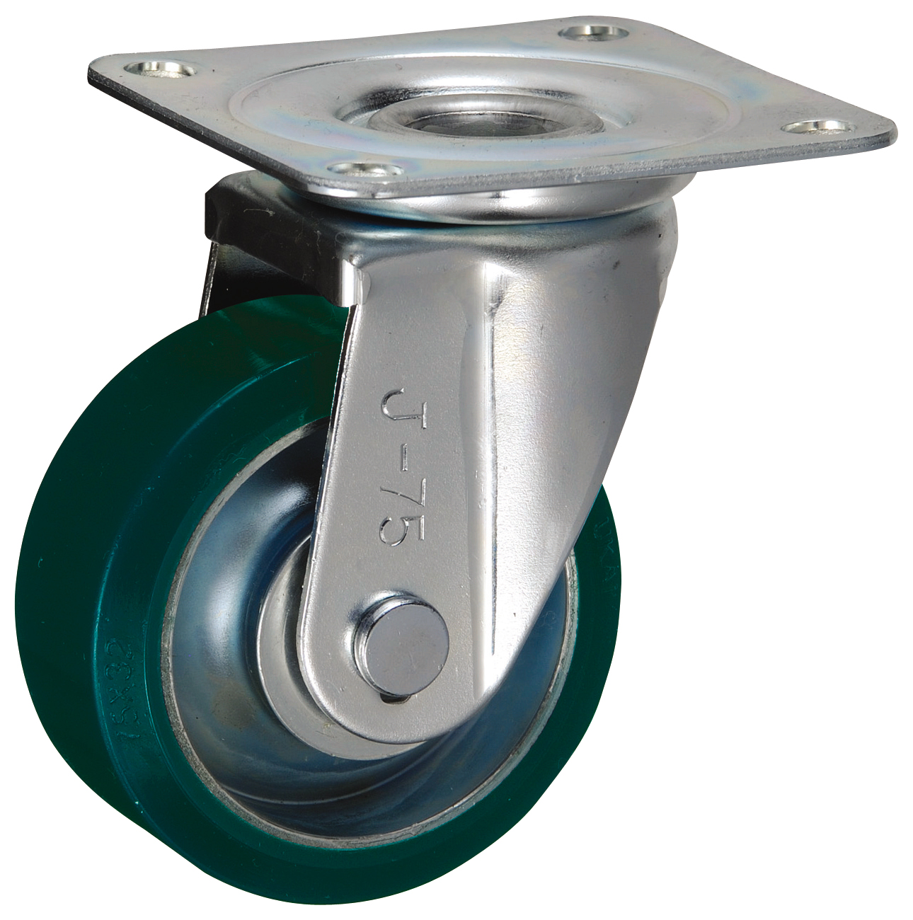 Bánh Xe PU Xoay Không Phanh D75 UKAI SUIJ-75