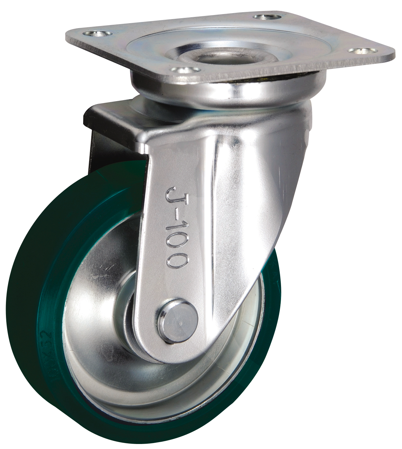 Bánh Xe PU Xoay Không Phanh D100 UKAI SUIJ-100