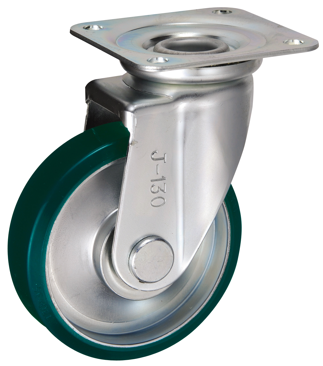 Bánh Xe PU Xoay Không Phanh D130 UKAI SUIJ-130