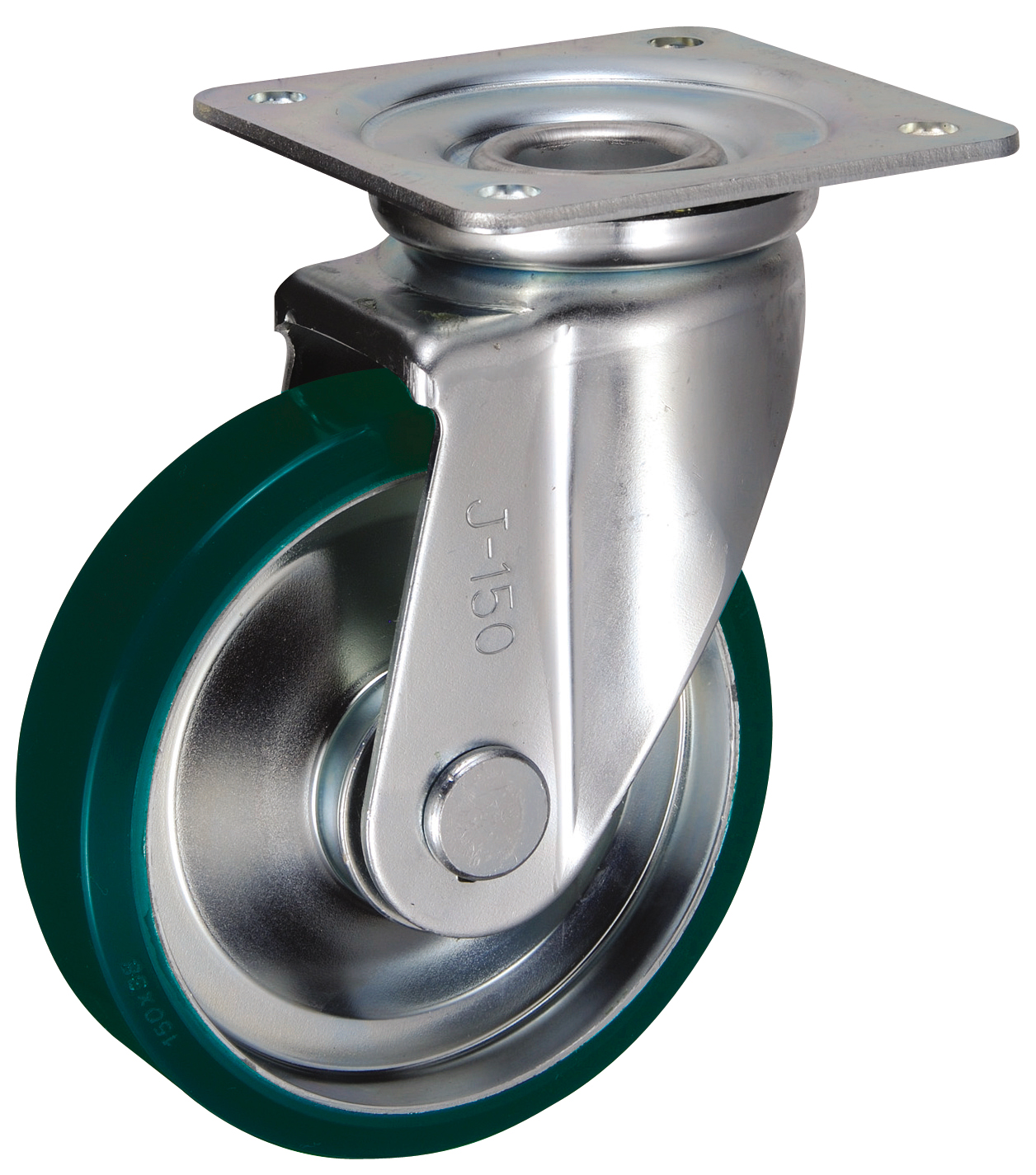 Bánh Xe PU Xoay Không Phanh D150 UKAI SUIJ-150