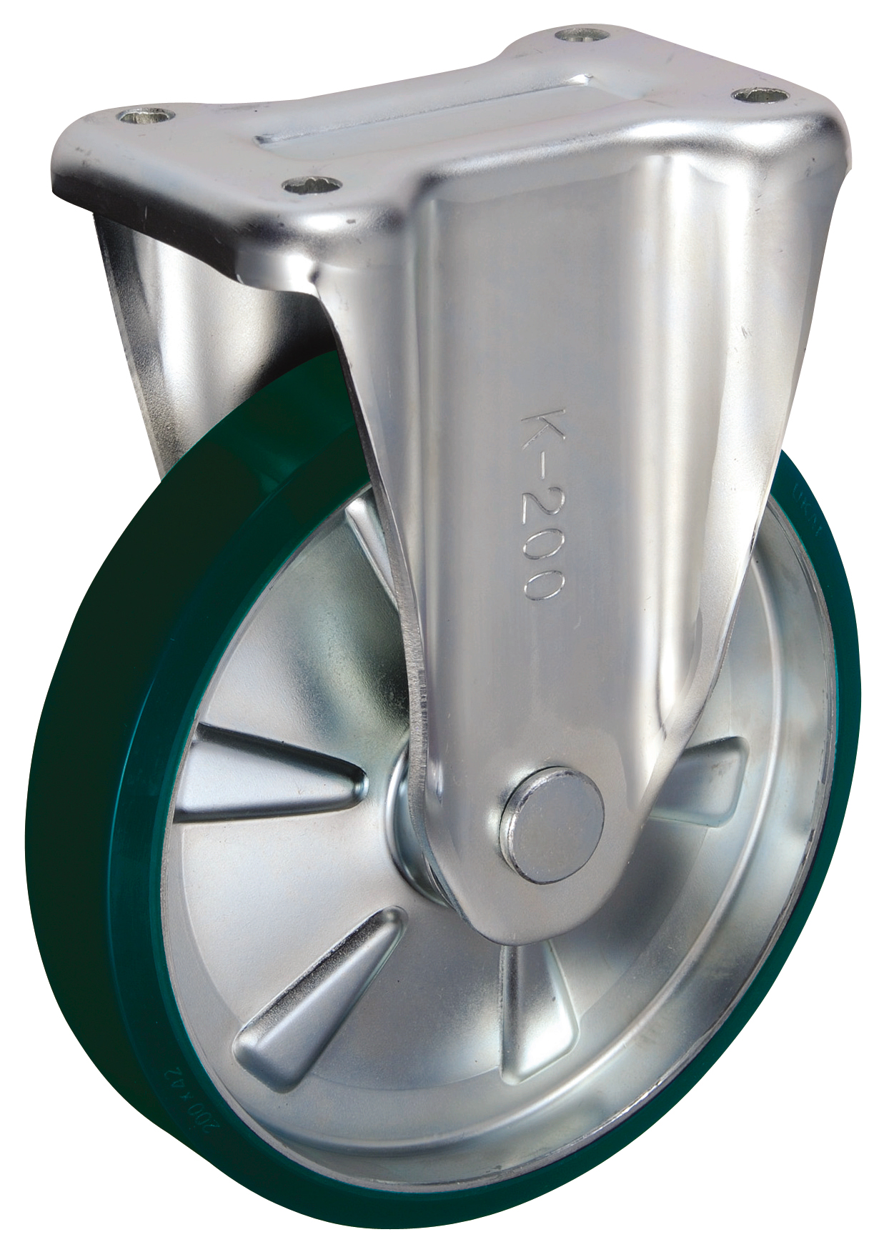 Bánh Xe PU Cố Định Không Phanh D200 UKAI SUIK-200