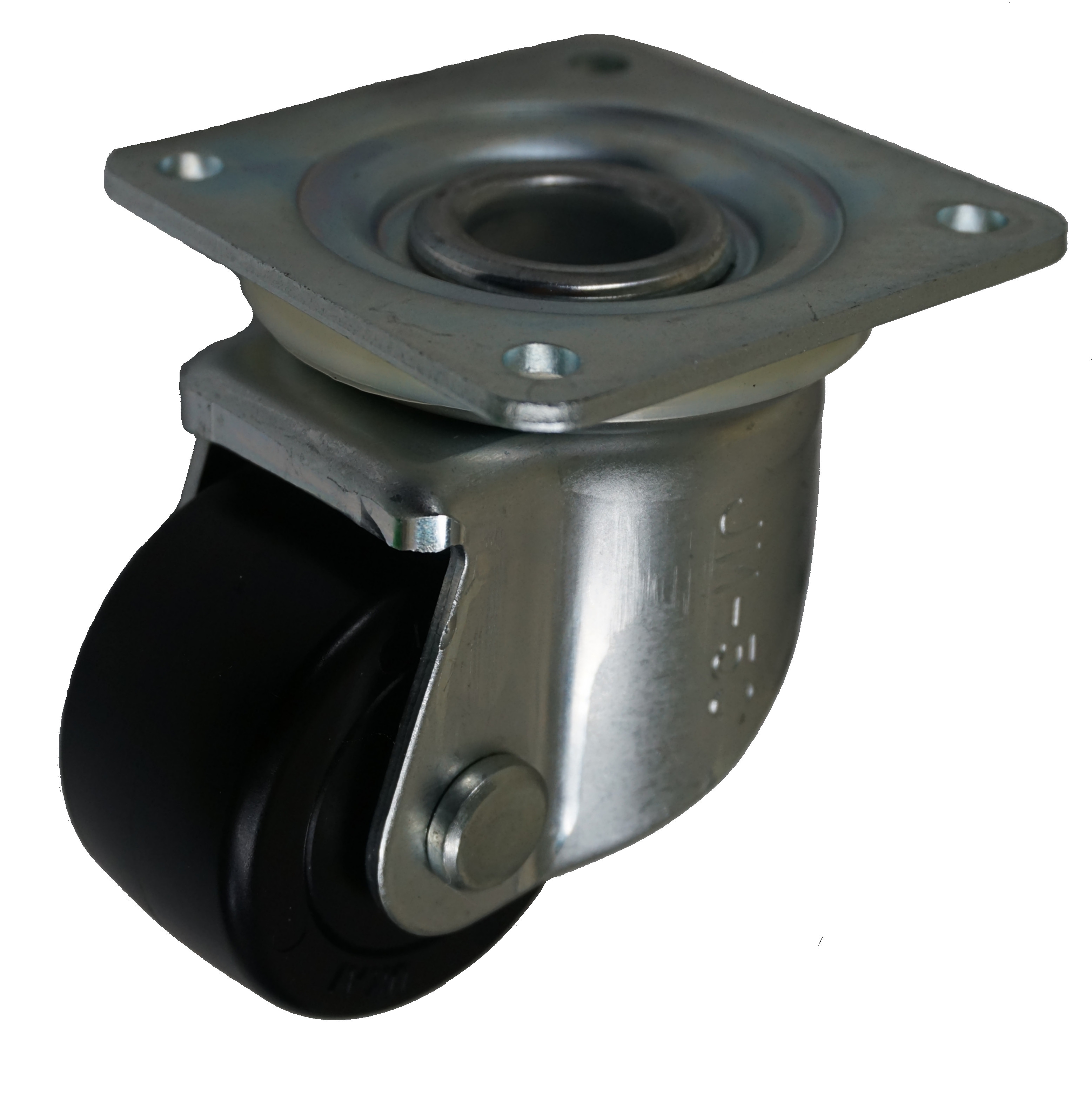 Bánh Xe Tải Nặng Nylon Xoay Không Phanh D50 UKAI RGNJM-50 (Loại Nhỏ Gọn)