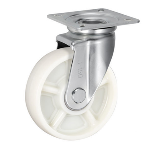 Bánh Xe Nylon  Xoay Không Phanh D130 UKAI PBJ-130