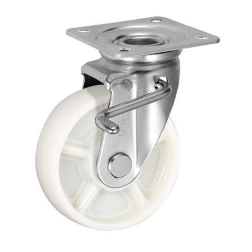 Bánh Xe Nylon  Xoay Có Phanh D150 UKAI PBJB-150