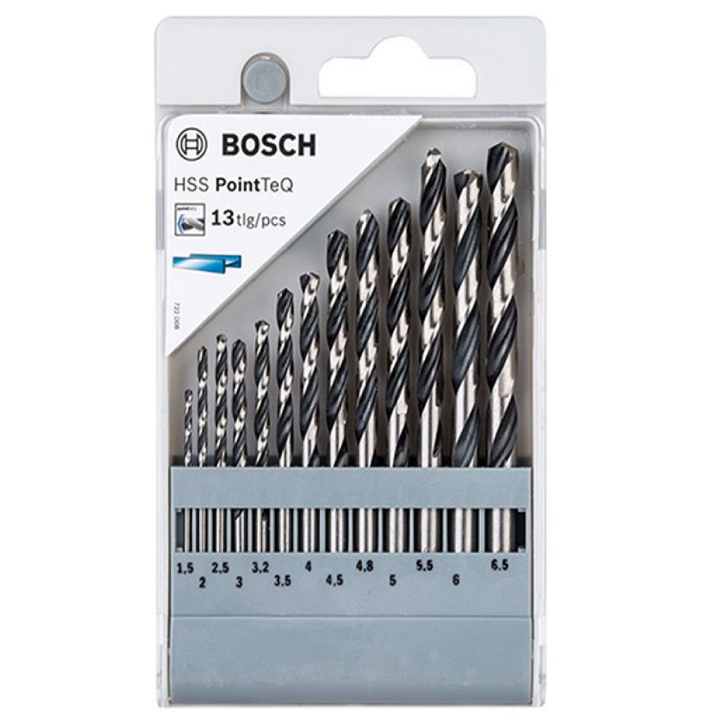 Bộ mũi khoan inox HSS-Co 13 món Bosch 2607019926