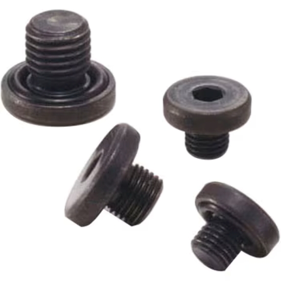 Ốc Nhét Nước Có Vành Thép SCM435 Mạ Đen Kèm O-Ring M20 NBK Dòng SFM