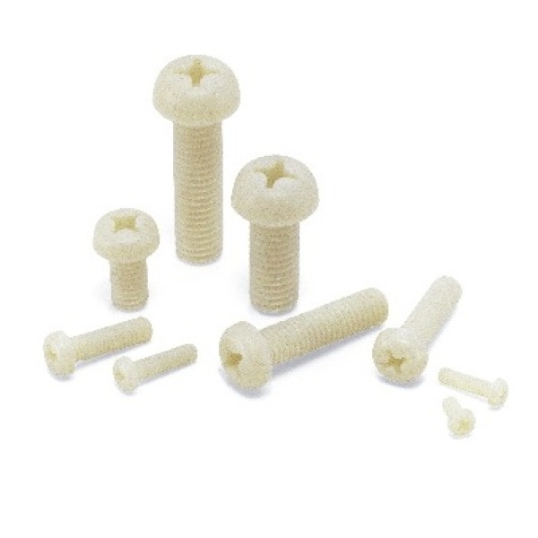 Bulong Pake Đầu Tròn Nhựa RENY M2x6 NBK Dòng SPA-P