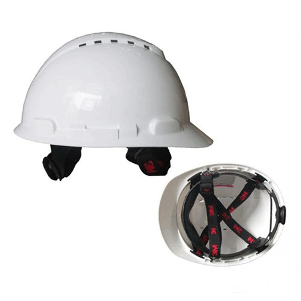 Nón Bảo Hộ Màu Trắng 3M™ Có Lỗ H701V