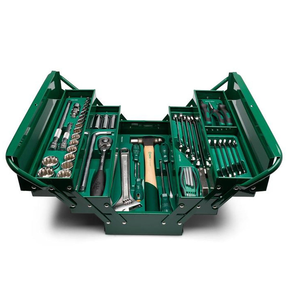 Bộ Thùng Đồ Nghề 5 Ngăn 70 Chi Tiết Sata 95104A-70-6