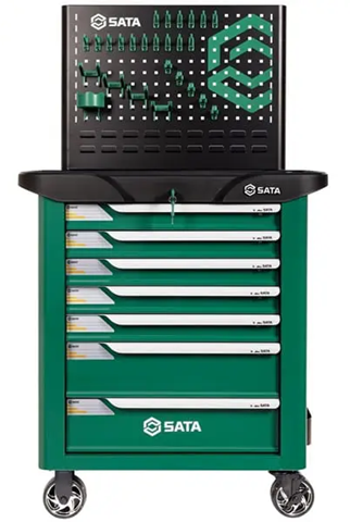 Xe Đẩy Đựng Dụng Cụ 7 Ngăn Sata A95107-GR