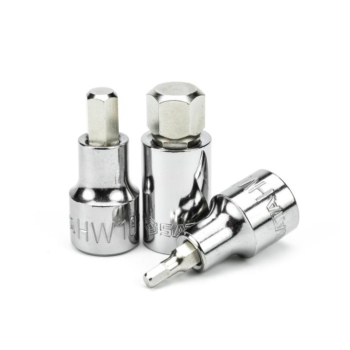 Alternative view of Bộ Đầu Tuýp Lục Giác 1/2 " 9 Chi Tiết Sata 09057-02