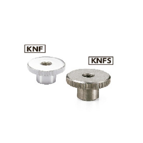 Núm Vặn Tròn Khía Inox Ren Trong OD20 M5 NBK Dòng KNFS