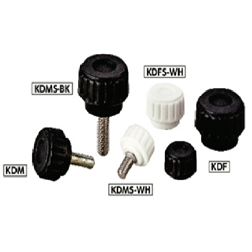 Núm Vặn Nhựa Tròn Ren Ngoài OD16 M4x10 NBK Dòng KDM