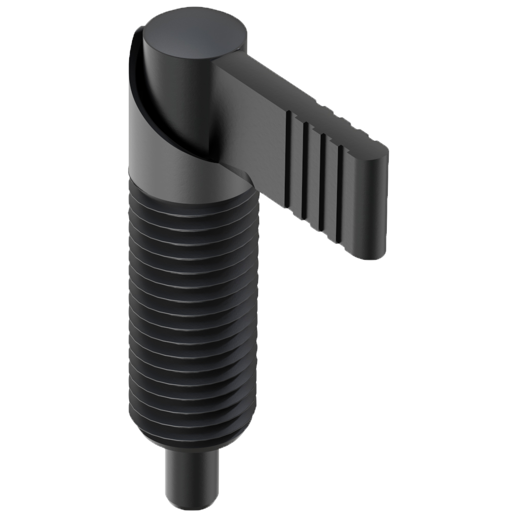 Vít Nhún Định Vị Thép Dạng Đòn Bẩy Ren Thô M12 PMXRB12