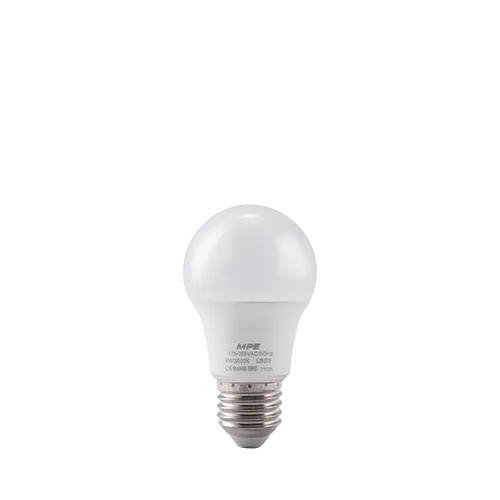 Led Bulb Chống Ẩm 3W Ánh Sáng Vàng MPE LBD3-3V