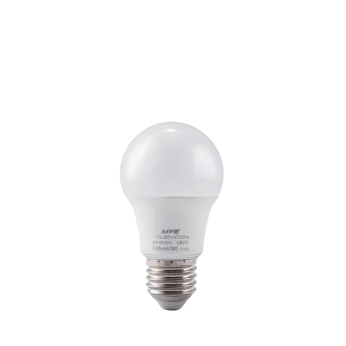 Led Bulb Chống Ẩm 5W Ánh Sáng Vàng MPE LBD3-5V