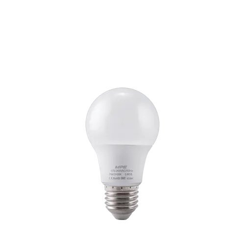 Led Bulb Chống Ẩm 7W Ánh Sáng Vàng MPE LBD3-7V