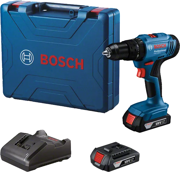 Máy Khoan Động Lực Dùng Pin 18V GSB 183-LI (Kèm Pin Và Sạc) Bosch 06019K91K0