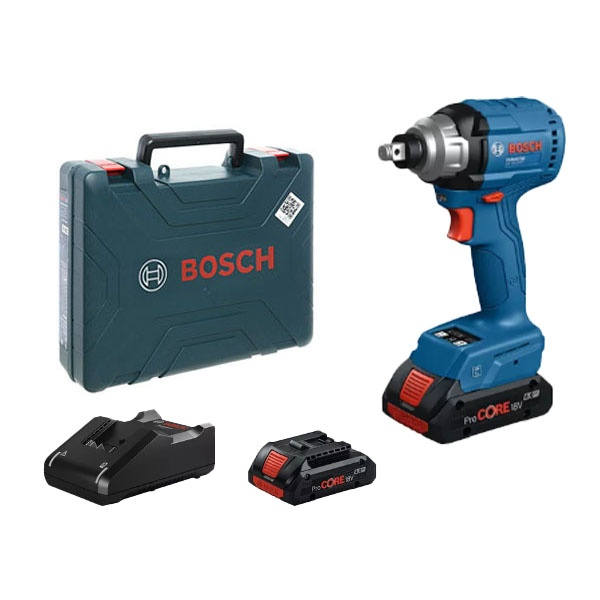 Máy Siết Ốc Dùng Pin IDS 18V-200 T 18V Bosch 06019N00K1 (2 Pin + 1 Sạc + Valy)