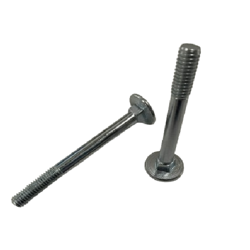 Bulong Cổ Vuông Thép Mạ Kẽm 4.6 M10x70 Ren Lửng