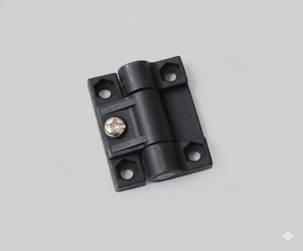 Bản Lề Nhựa Polyacetal Màu Đen Buyoung 36x43 BYHL079