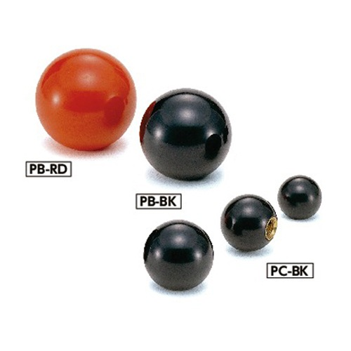 Núm Vặn Cầu Nhựa Đen Chưa Ren OD20 ID6 NBK Dòng PB