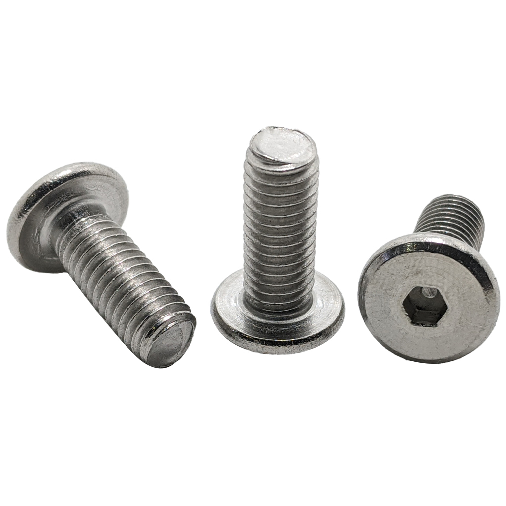 Lục Giác Chìm Đầu Dẹp Inox 304 M6x50 - Ảnh 3