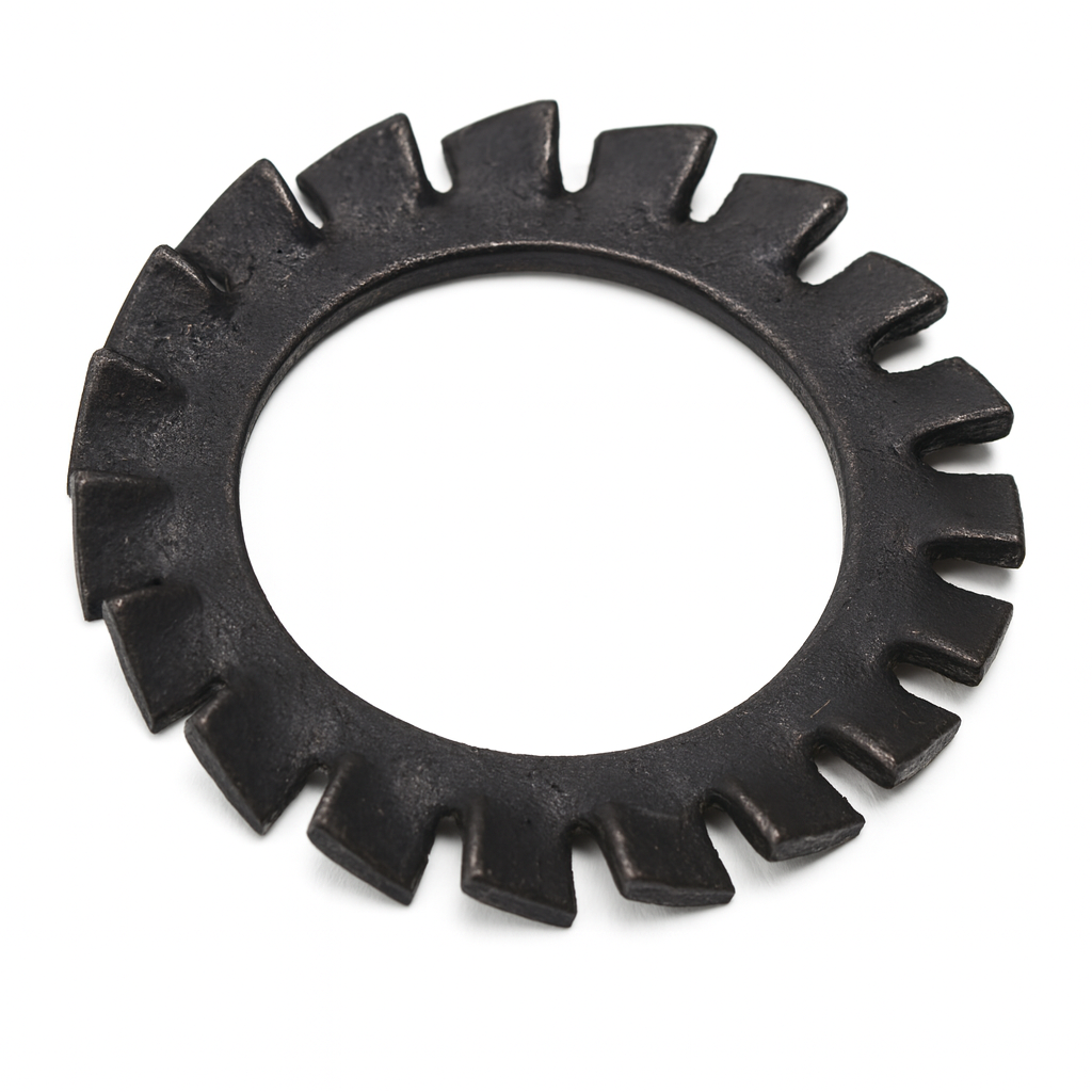 Lông Đền Răng Ngoài Loại A Thép Đen DIN6798A M6