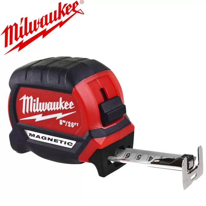 Thước Cuộn Thép 8m Milwaukee 48-22-0626