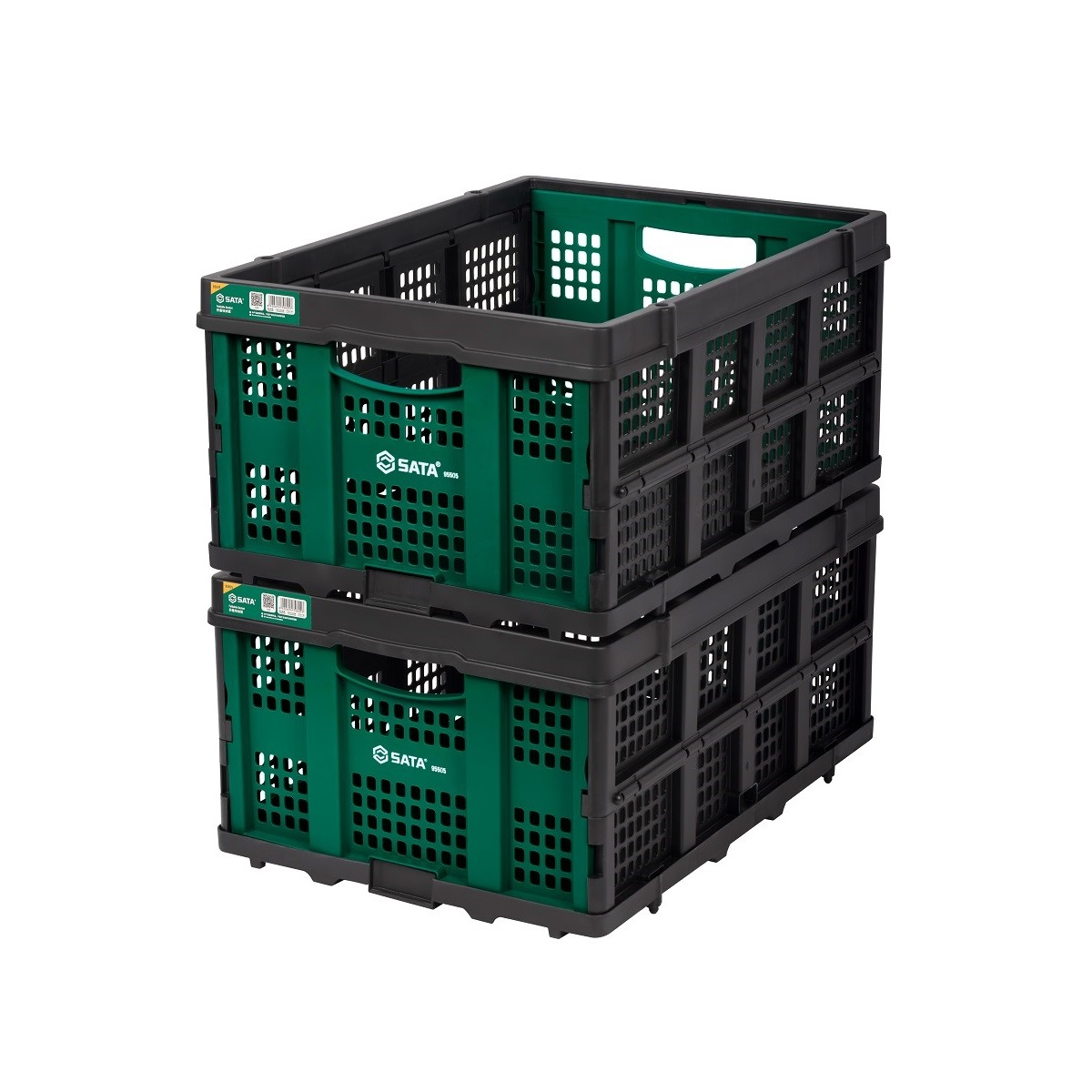 Alternative view of Giỏ Nhựa Đựng Hàng Hóa Có Thể Gấp Gọn 569x410x272mm Tải Trọng 30kg Sata 95505