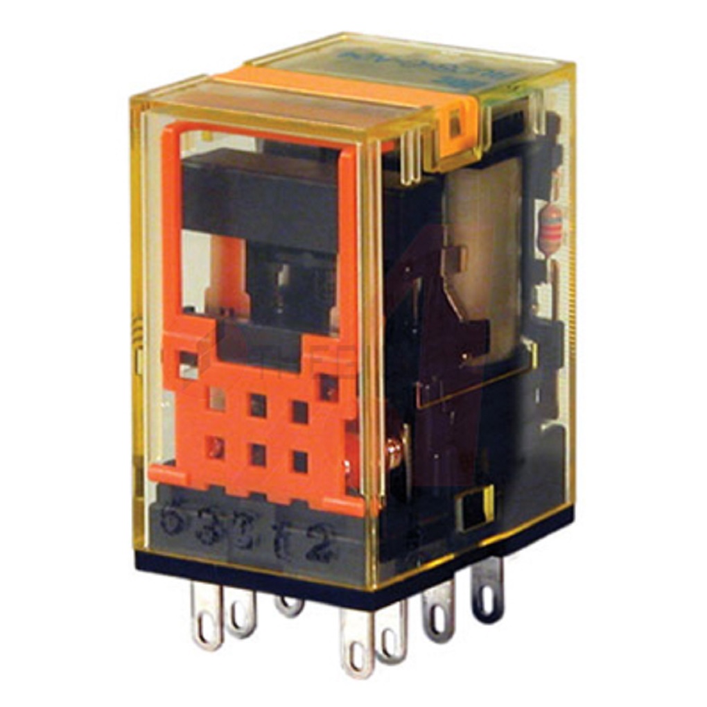 Relay loại tiêu chuẩn 6A 220V AC IDEC 4 cực 14 chân dẹp RU4S-A220