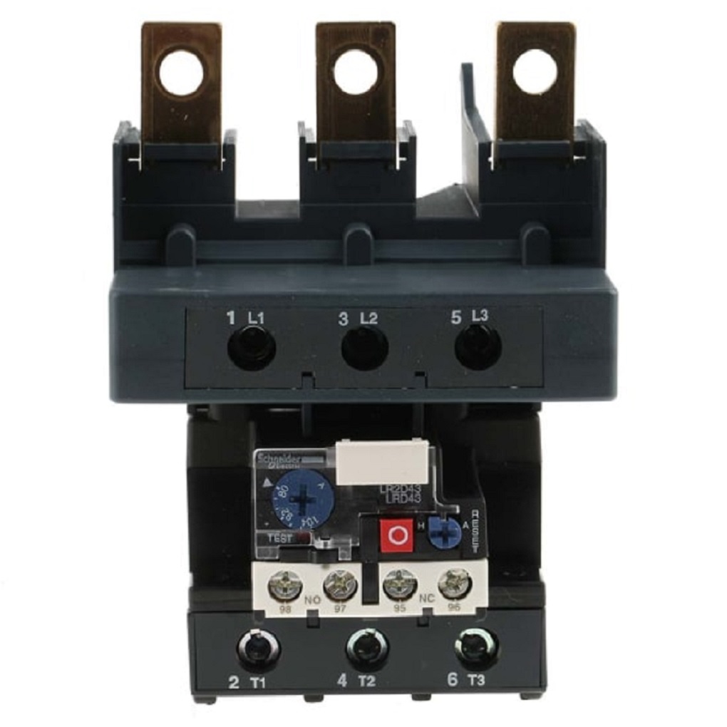 Relay nhiệt Class 10A Schneider 30 - 40A Bắt vít LRD4367