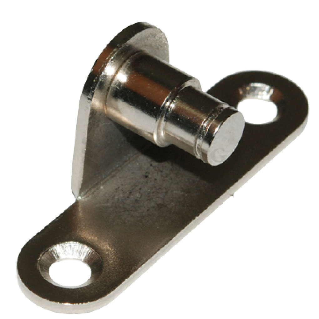 Linh kiện gá ty hơi thép mạ Niken Buyoung ∅10x∅7.9x54 BY4-BK-2H