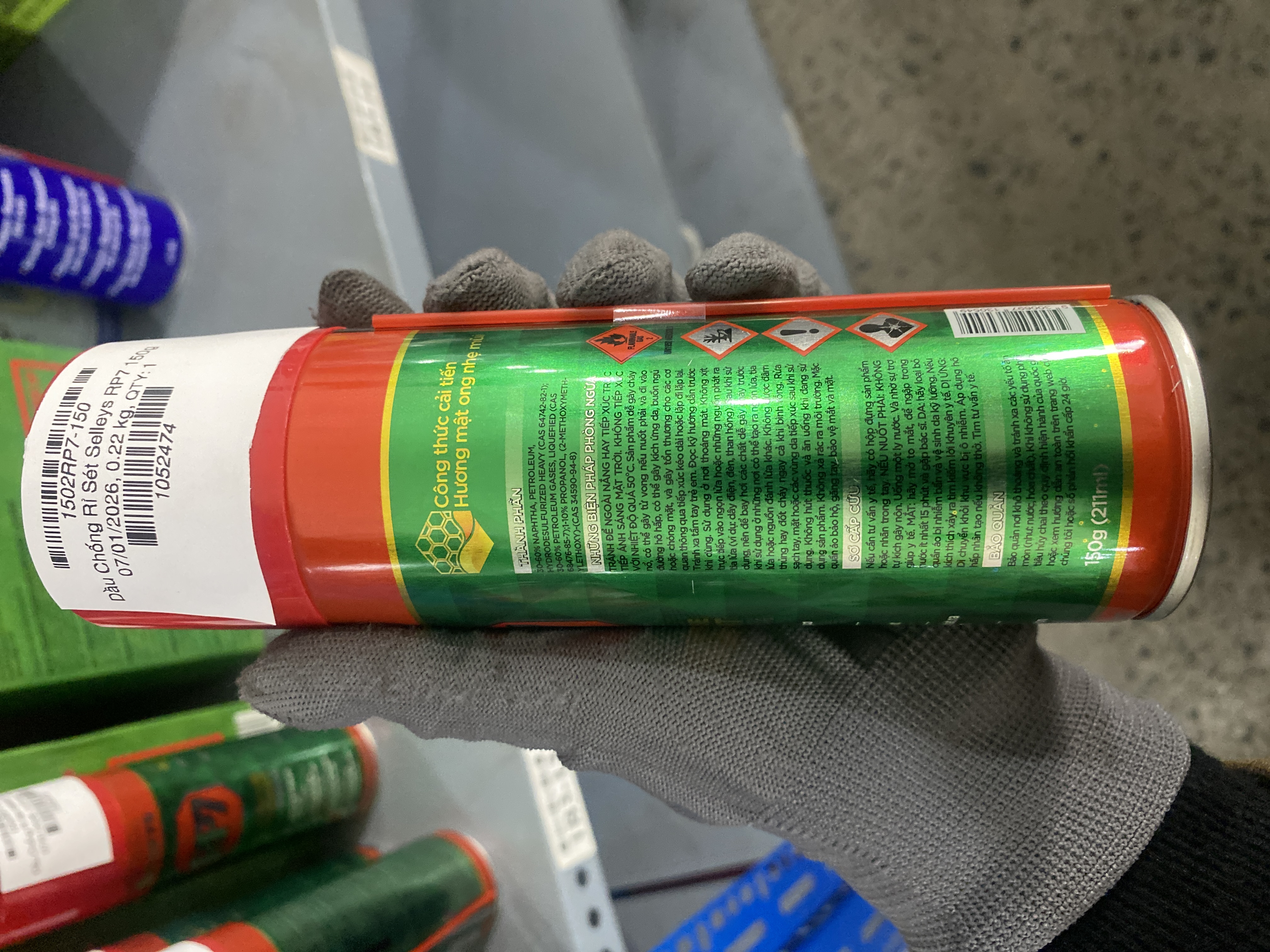 Alternative view of Thùng 12 Chai Dầu Chống Rỉ Sét Selleys RP7 (150g)